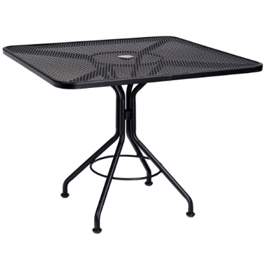 Woodard 36 Inch Square Contract Plus Bistro Umbrella Table - 280029
