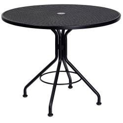 Woodard 42 Inch Round Contract Plus Bistro Umbrella Table - 280136