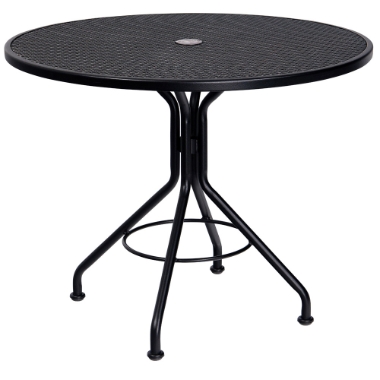 Woodard 42 Inch Round Contract Plus Bistro Umbrella Table - 280136
