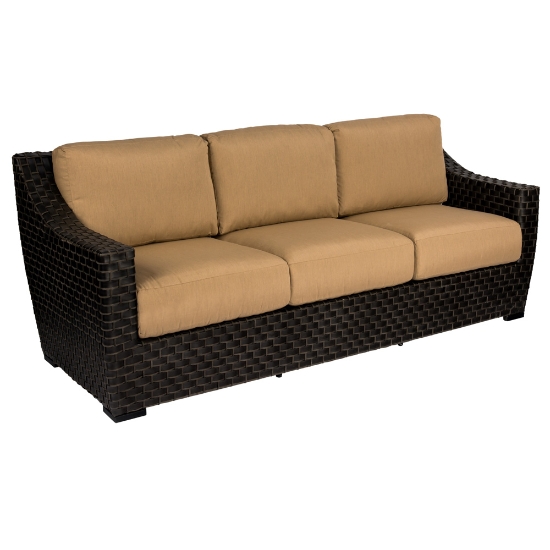 Woodard Cooper Wicker Sofa - S640031