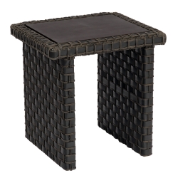 Woodard Cooper Wicker End Table - S640201