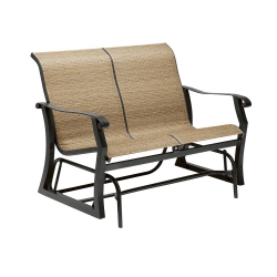 Woodard Cortland Sling Gliding Loveseat - 420473