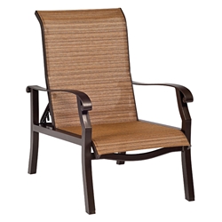 Woodard Cortland Sling Adjustable Lounge Chair - 42H435