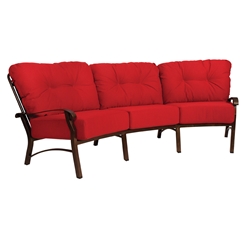 Woodard Cortland Cushion Crescent Sofa - 4Z0464