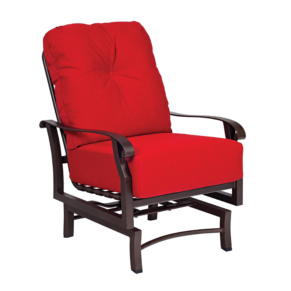 Woodard Cortland Cushion Spring Lounge Chair - 4Z0465