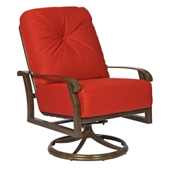 Woodard Cortland Cushion Swivel Rocking Lounge Chair - 4Z0477