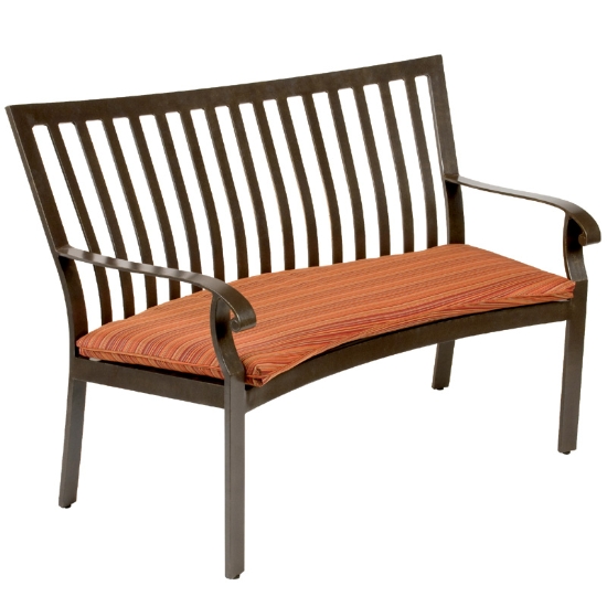 Cortland Cushion Crescent Shaped Bench - 4Z0494