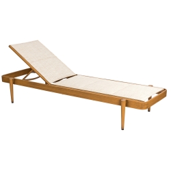 Woodard Daytona Padded Sling Chaise Lounge - Stacking - 120570