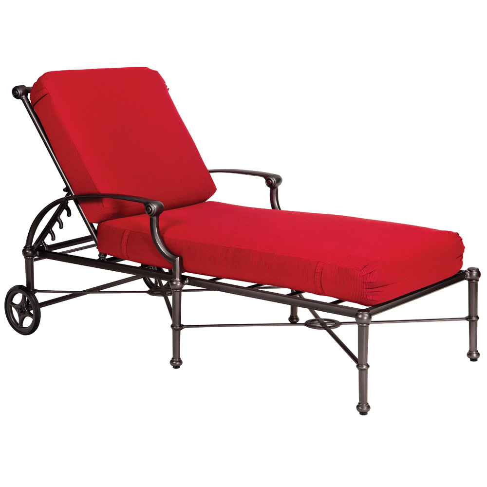 Woodard Delphi Cushion Adjustable Chaise Lounge - 850470