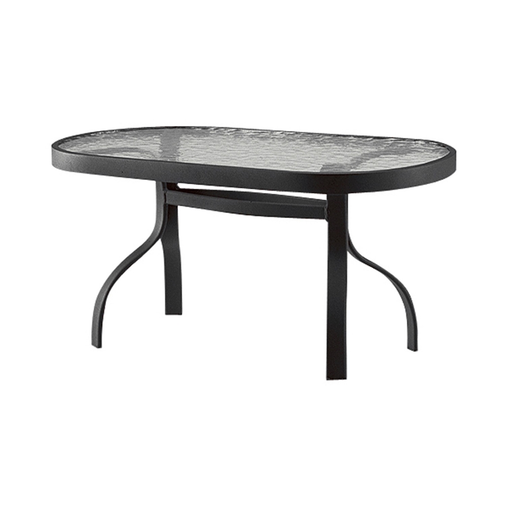 Woodard Deluxe Rectangular Glass Top Coffee Table - 826452W