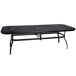 Woodard Deluxe Trellis Top Rectangle Dining Table - 820190A