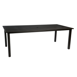Woodard Elemental 42" x 84" Rectangular Umbrella Dining Table - 710884