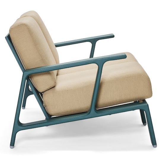 Elevation Love Seat side angle