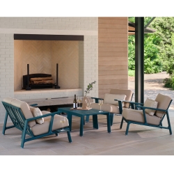 Woodard Elevation Modern Patio Set - WD-ELEVATION-SET1