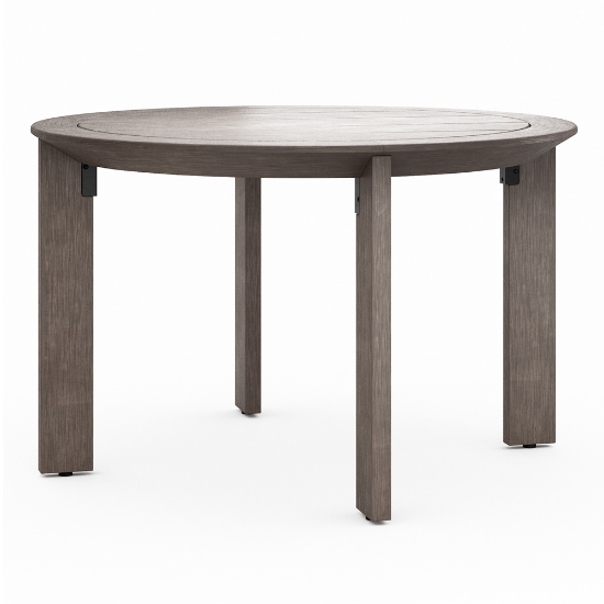 Woodard Beau NexTeak 48" Round Dining Table