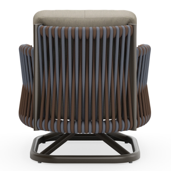 Woodard Eve Swivel Lounge Chairs back