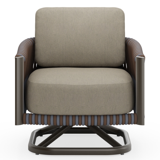 Woodard Eve Swivel Lounge Chairs front