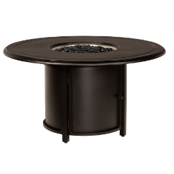 Woodard Solid Cast 48" Round Chat Height Fire Table - 65M747-09248FP
