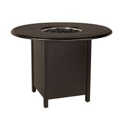 Woodard Solid Cast 48" Round Counter Height Fire Table - 65M749-09248FP