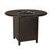 Woodard Solid Cast 48" Round Counter Height Fire Table - 65M749-09248FP