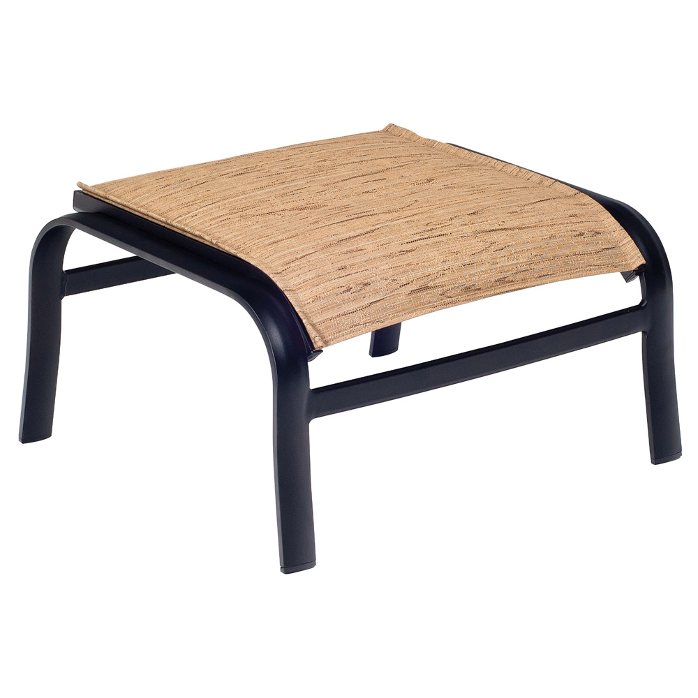 Woodard Fremont Padded Sling Ottoman - 2P0586