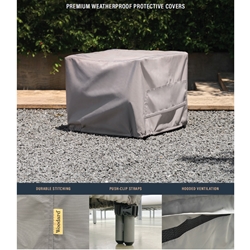 Woodard Chaise Lounge Protective Cover - Medium - CVR-CH3