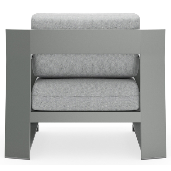 Woodard Gather Lounge Chair back view