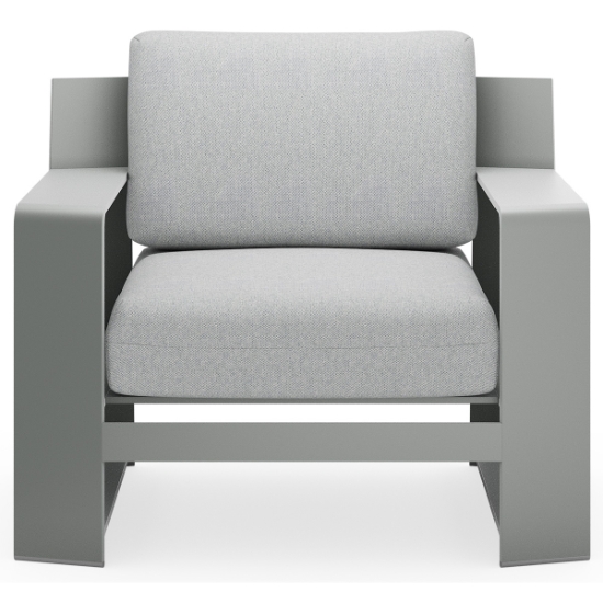 Woodard Gather Lounge Chair front view