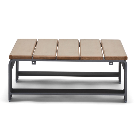 Gather Side Table with NexTeak Top side view