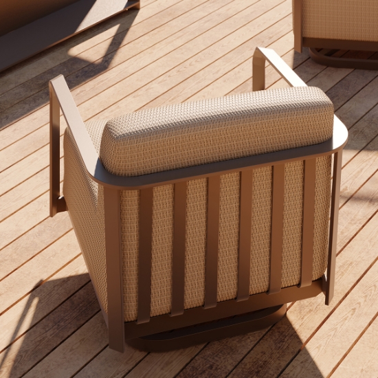 Juno Swivel Lounge Chair lifestyle
