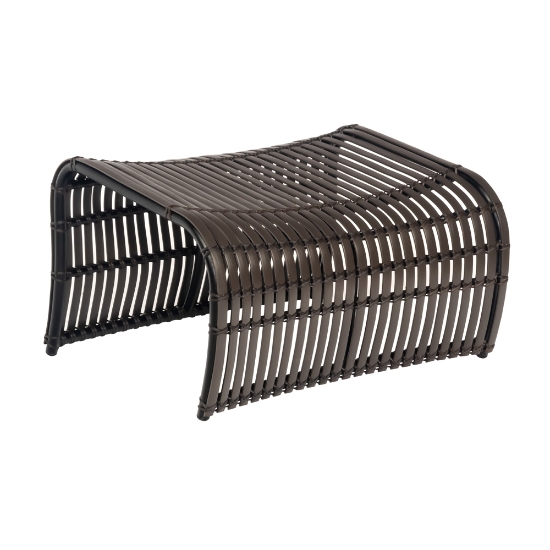 Loft rattan wicker ottoman