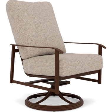 Woodard Louie Cushion Swivel Lounge Chair