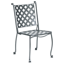 Maddox Wrought Iron Bistro Side Chair