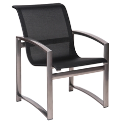 Woodard Metropolis Sling Dining Arm Chair - 320401