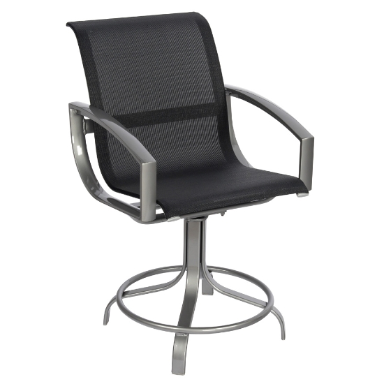 Woodard Metropolis Sling Counter Stool - 320469