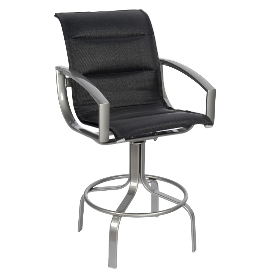 Woodard Metropolis Padded Sling Bar Stool - 320568