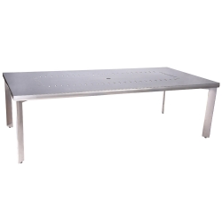 Woodard Metropolis Rectangular Umbrella Table - 3290BT