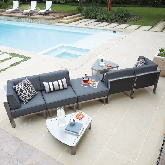 Metropolis Sectional Square Ottoman - 3G0451