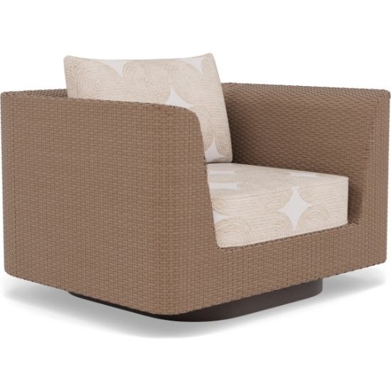 Mingle 5 Piece Swivel Lounge Chair Set with Ottoman - WD-MINGLE-SET1