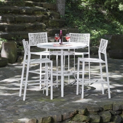 Woodard New Century 5 Piece Outdoor Bar Set - WD-NEWCENTURY-SET1