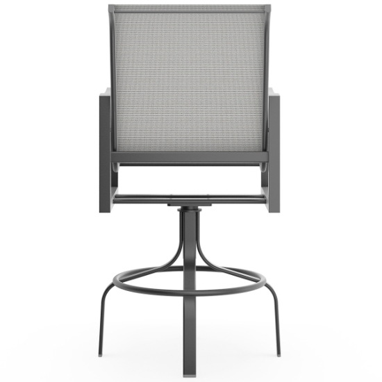 Nico Sling Swivel Bar Stool back