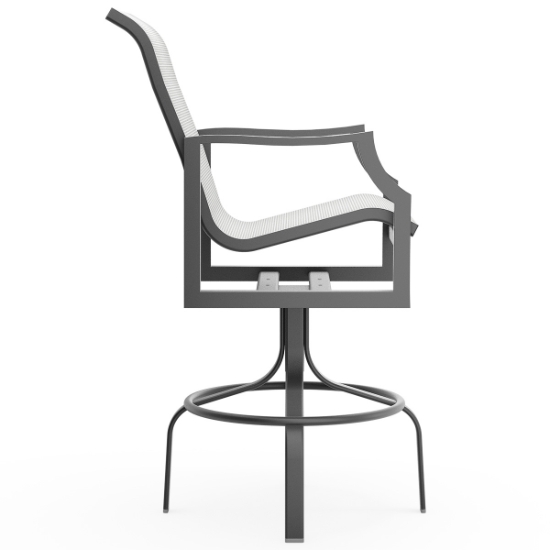 Nico Sling Swivel Bar Stool side