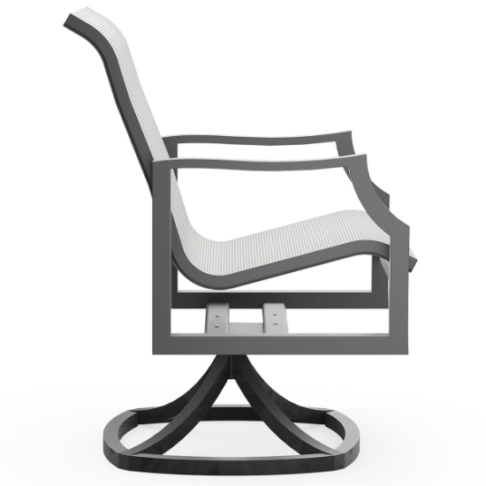 Nico Sling Swivel Dining Chair side