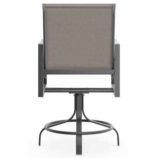 Nico Padded Sling Swivel Counter Stool back