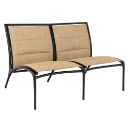 Woodard Orion Armless Love Seat - 990512T