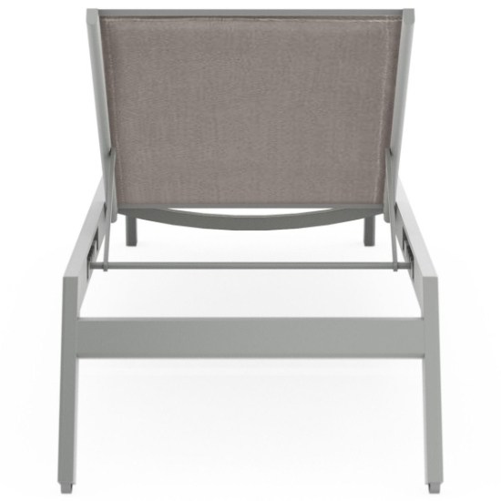 Palm Coast Padded Sling Chaise Lounge 2.0 w/ Casters back