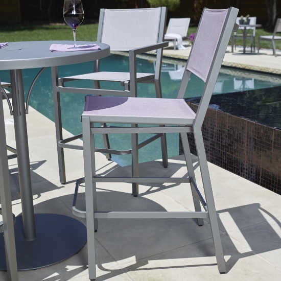 Palm Coast Sling Bar Stool Without Arms - 570481