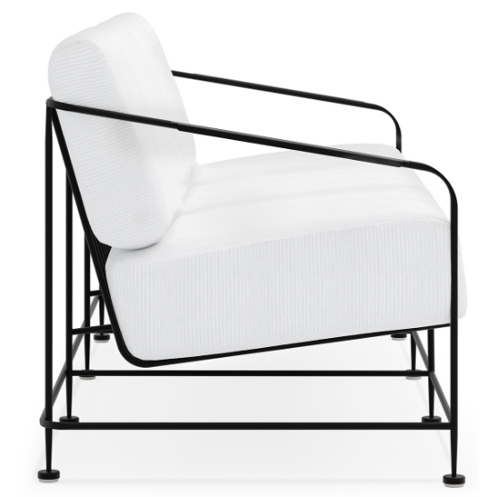 Reed Wrought Iron Sofa side