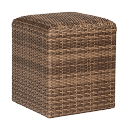 Woodard Reunion Woven Reticulated Cube - S648921