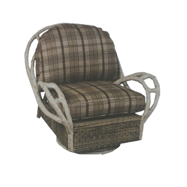 Woodard River Run Swivel Butterfly Lounge Chair - S545015